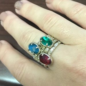 Kendra Scott Stacked Ring Size 8